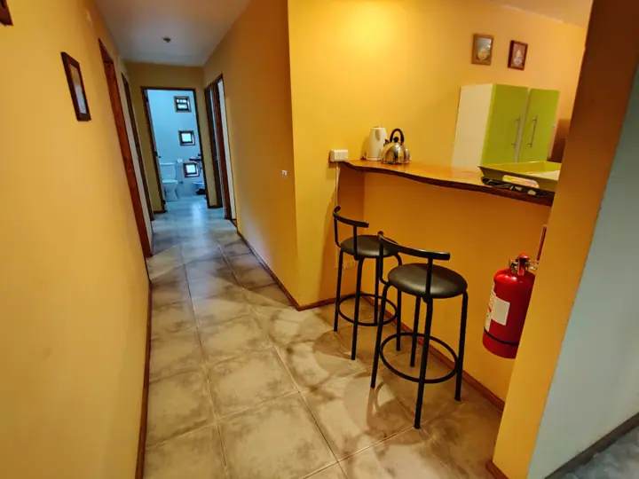 Casa con bajada al río